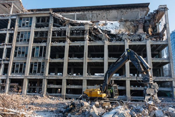 Commercial Building Demolition in Napa
