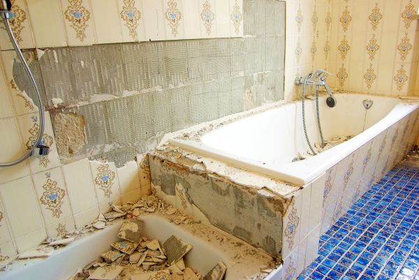 Shower Demolition in Napa