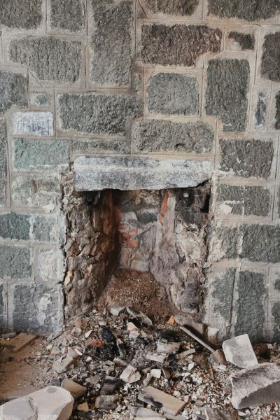 Hearth Demolition in Napa