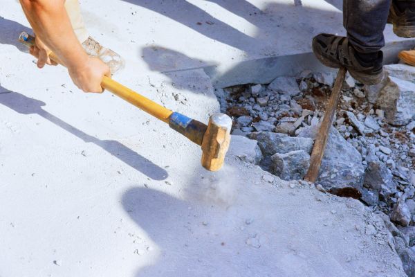 Concrete Pavement Demolition in Napa