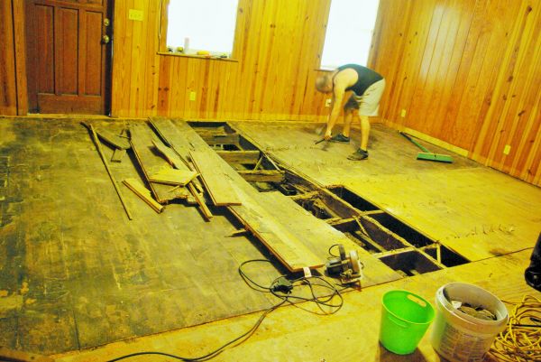 Subfloor Demolition in Napa