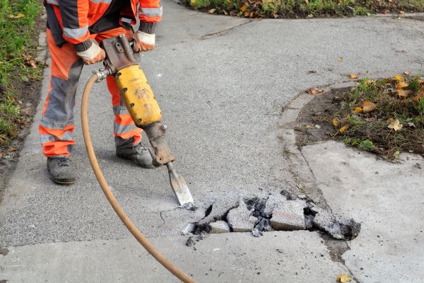 Concrete Sidewalk Removal in Napa