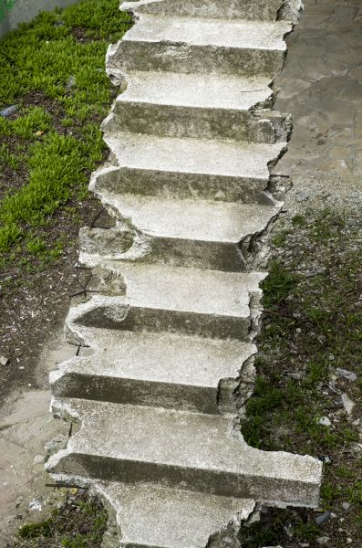 Concrete Steps Demolition in Napa